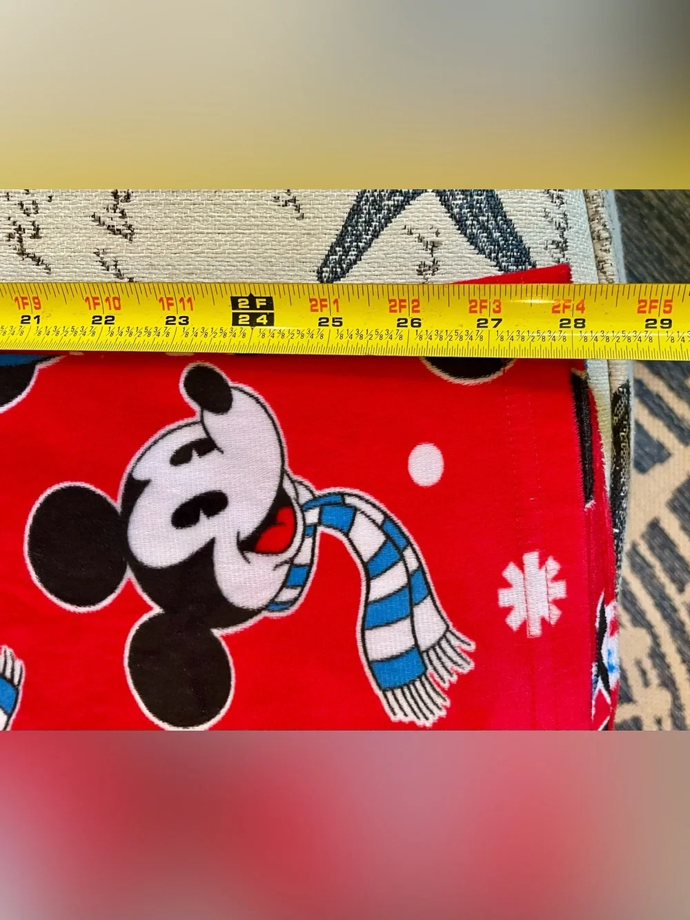 Disney Mickey Mouse Christmas Pajama Pants – Women’s Medium - Picture 6 of 9